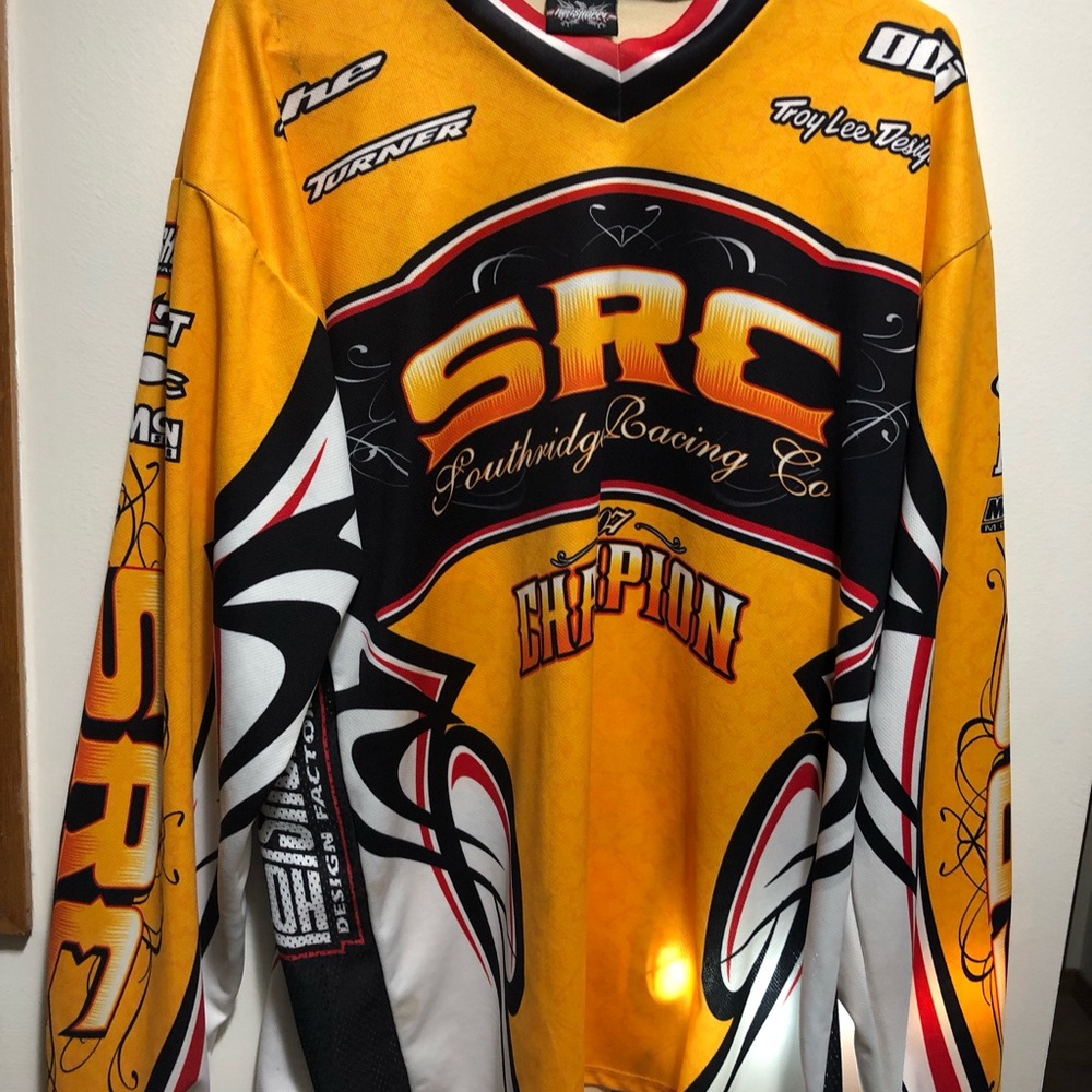 Men's Yellow Racing Jersey - Picture 12 of 16
